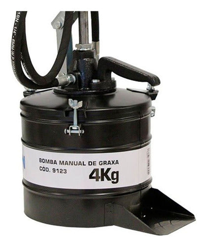 Engraxadeira Bomba Graxa Manual 4kg Bremen