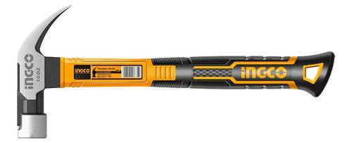 martelo unha magnético cabeça aço forjado 450g 29mm ingco