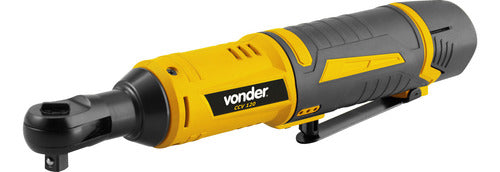 Chave Catraca Bateria Encaixe 3/8  12 V Bivolt Ccv120 Vonder - Amarelo