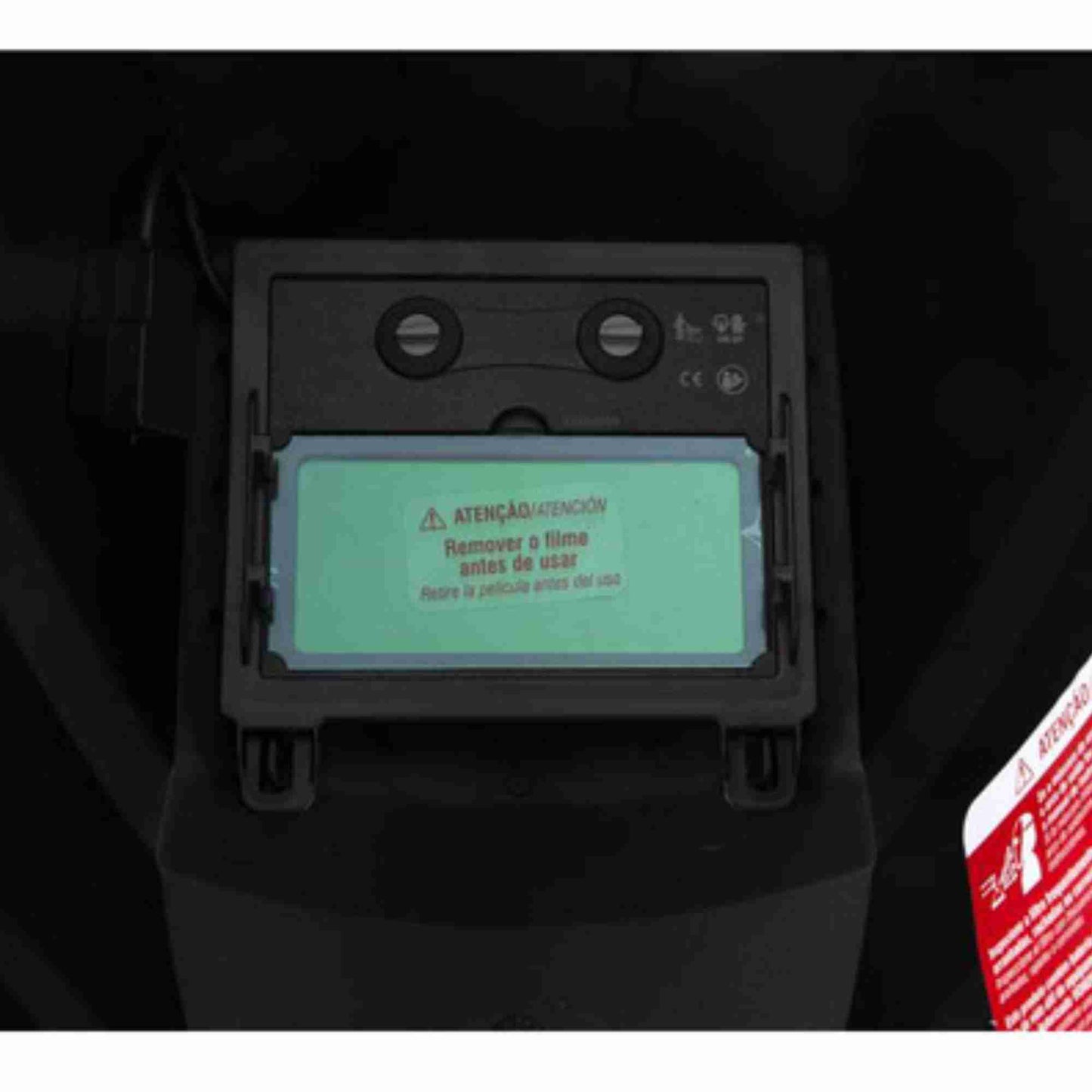 máquina de solda dig + mascara automatica im 228 vonder - amarelo