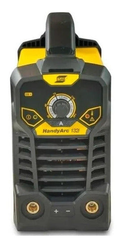 Máquina De Solda Inverter Esab Handyarc 132i Dv Amarela E Preta 50hz/60hz 127v/220v