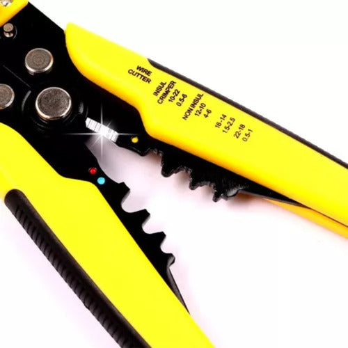 Alicate Decapador Crimpador Fio Cabo Automático Profissional