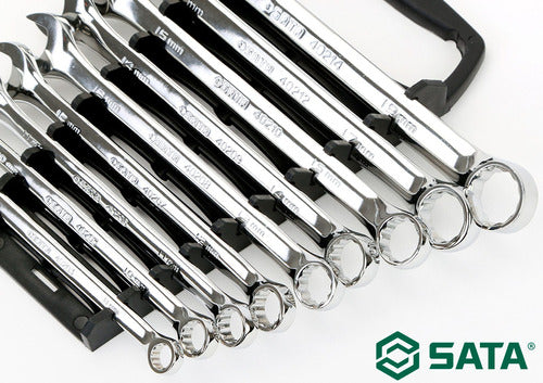 Jogo De Chave Combinada Sata 8-19mm 9 Peças