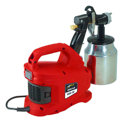 Pistola Eletrica Pintura Pulverizadora 600w Spray Schulz 1l - Bordô