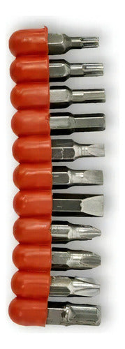 jogo de chaves tipo t com soquetes e bits 21 peças cinza