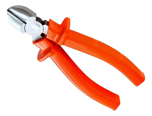 alicate de corte diagonal aço polido 6 polegadas 150mm