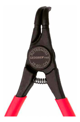 alicate anéis externo 7  curva 19-60mm r27654061 gedore red