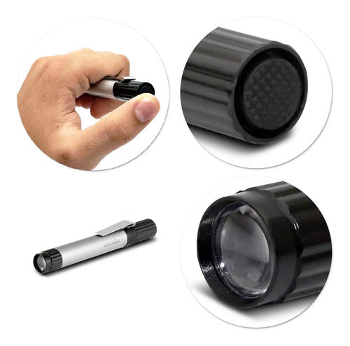 lanterna em caneta de led mini ln 011 - vonder