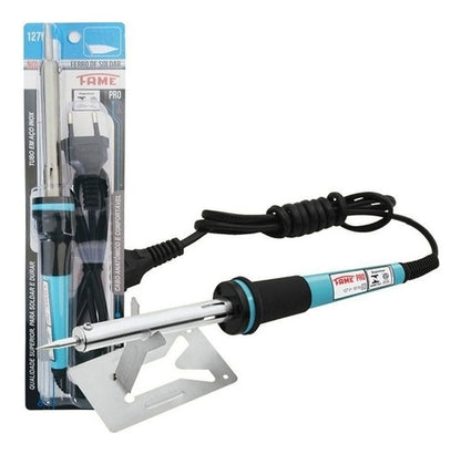 Ferro De Solda Com Suporte Pro 70w 220v Fame Inmetro