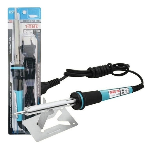 Ferro De Solda Com Suporte Pro 70w 220v Fame Inmetro