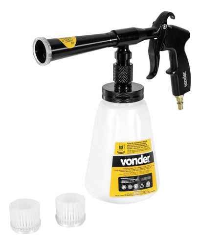 pistola tornador para limpeza com rolamento vonder