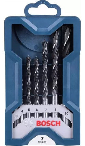 JOGO DE BROCAS P/MADEIRA MINI X- LINE C/ 7 PCS BOSCH