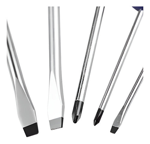 Jogo De Chave De Fenda E Phillips 5 Peças 150-160s2 Gedore