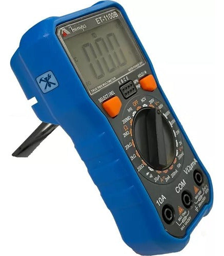 multimetro digital minipa et-1100b portátil profissional