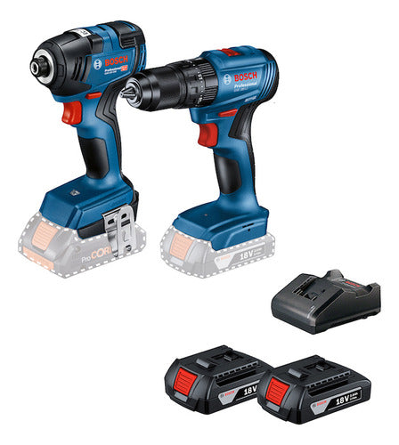 Combo Furadeira Gsb 185li + Gdr 18v200 Bosch