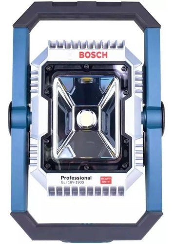 Lanterna Bosch A Bateria Gli 18v-1900 Não Acompanha Bateria Led Azul