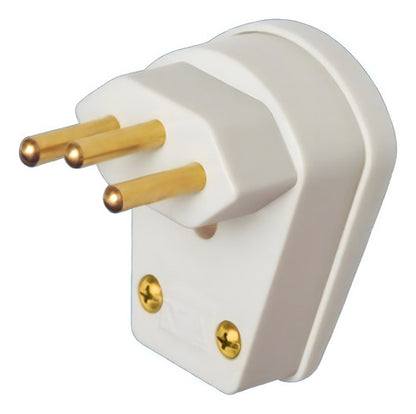 Plug Macho 90° Com Prensa Cabo 2p+t 20a Cinza 1482 - Fame