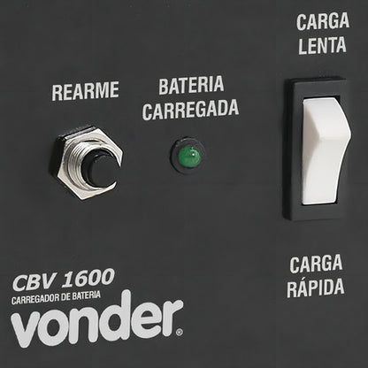 Carregador De Bateria Automotiva Visor Digital Vonder 220v