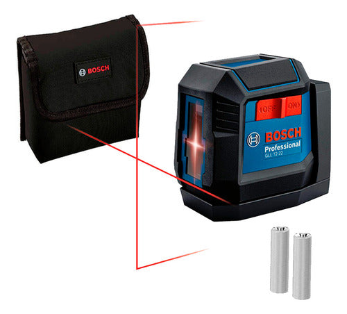 nível a laser 2 linhas verm gll12-22 bosch profissional 12m