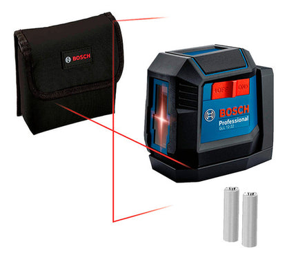 Nível A Laser 2 Linhas Verm Gll12-22 Bosch Profissional 12m