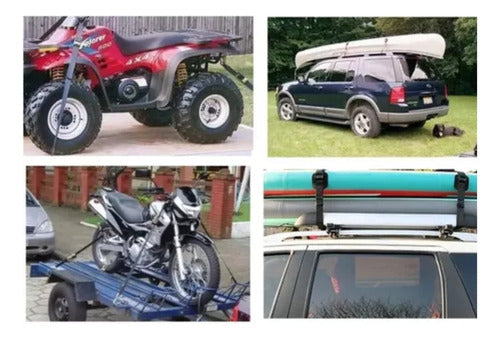 Jogo Catraca Com Cinta Vonder Para Amarrar Carga 800kg