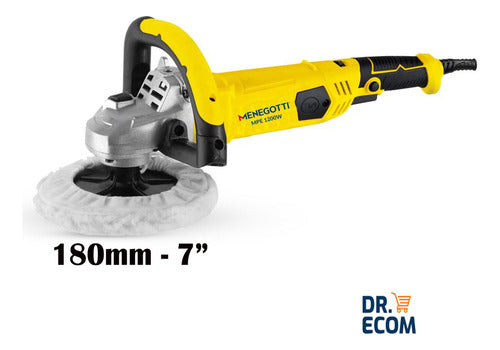 Politriz De Mão Profisssional Mpe 1200w Menegotti 127v/220v