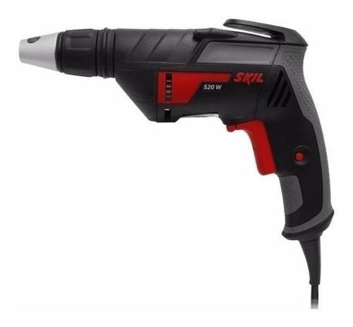 Parafusadeira De Impacto Elétrica Skil 6520 220v Preta E Vermelha