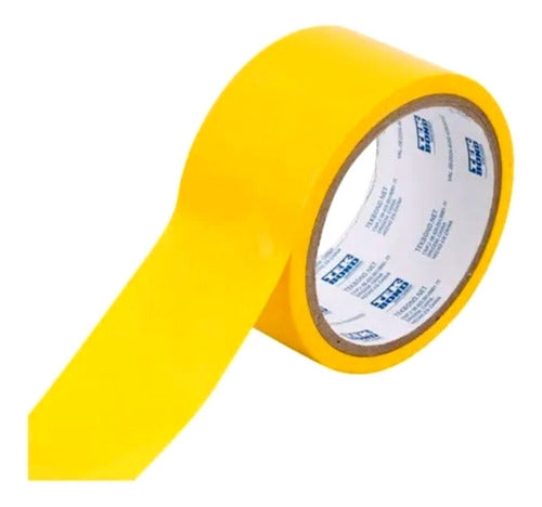 fita de demarcação tekbond 48mm amarela segurança
