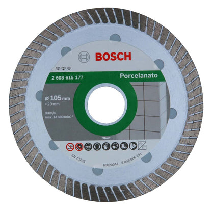 Bosch Discos Diamantado Turbo Expert For Porcelanato 105 X 20 X 1 4 X 8 Mm