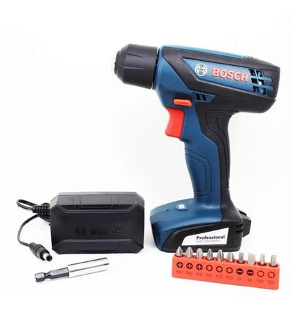 Furadeira Parafusadeira Sem Fio De 6mm Bosch Gsr 1000 Smart 12v Com Maleta 110v/220v