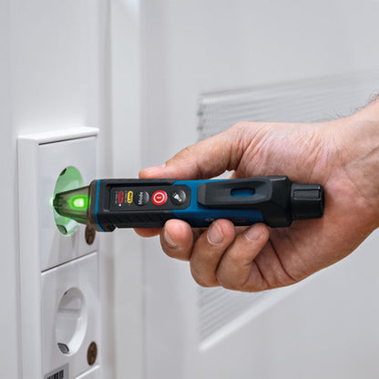 Detector De Tensão Bosch Gvd 1000-17 Com Lanterna Ip67 Azul