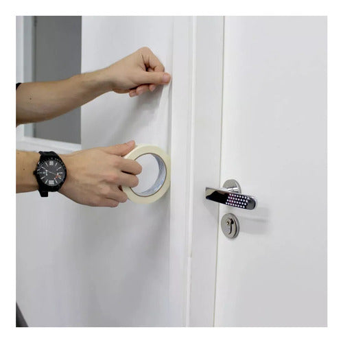 Fita Crepe Uso Geral Adesiva 24mmx50m Tekbond