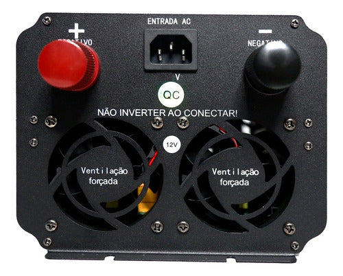 Conversor De Energia Carregador Bateria 12v/127v 6000w Flach