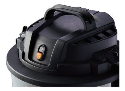 Aspirador Pó E Água Wap Gtw Inox 20 Soprador 1600w 20 Litros - Prata/Preto - 220V