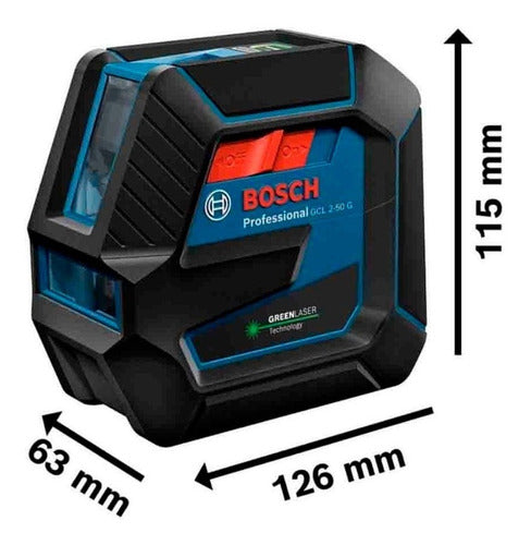 nivel a laser gcl 2-50 bosch