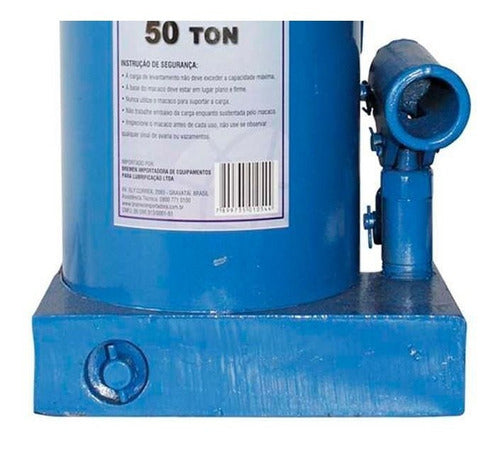 macaco hidráulico tipo garrafa 50 toneladas 2223 bremen