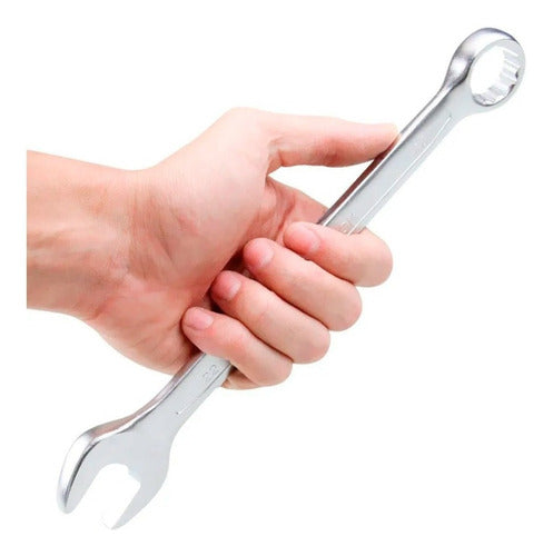 Jogo De Chaves Combinadas 6 A 32mm 15 Peças Sata St08002sj