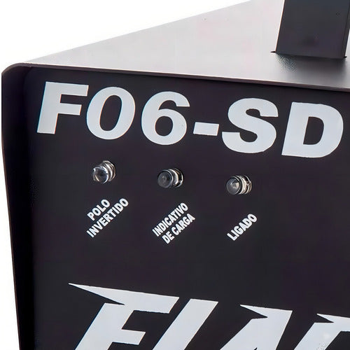 carregador inteligente bateria 6a 1-12v bivolt flach f06-sd