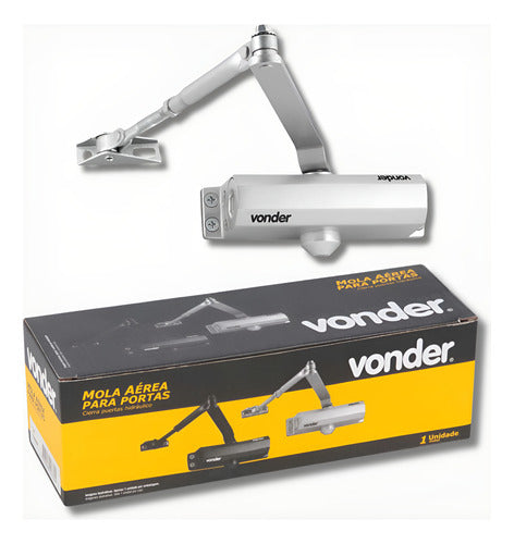 Mola Aérea Para Porta Prata Vonder Potência 2 Fechamento