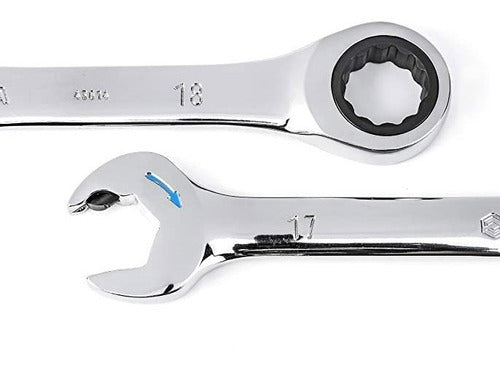 Chave Combinada Com Catraca Speedy 11mm Sata Cromo Vanádio