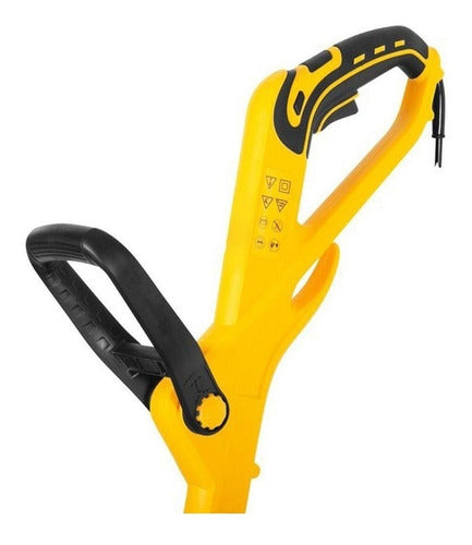 aparador de grama elétrico vonder agv 1000 220v 220v amarelo/preto