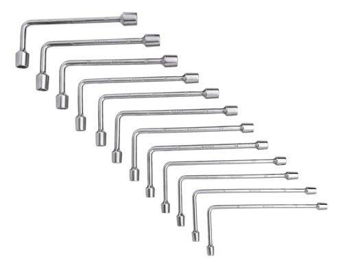 jogo de chave biela 8 a 19 mm 12 peças st08021 sata