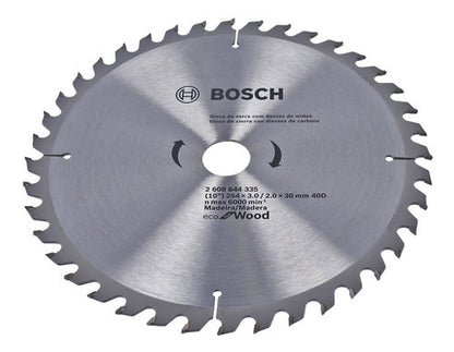 Disco De Serra Circular 10 Pol 254 Mm 40 Dentes Widea Bosch