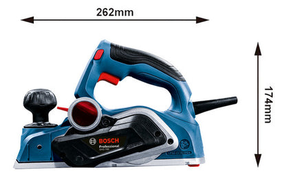 Plaina Bosch Gho 700 700w 2 Lâminas E Coletor De Pó Azul 220v