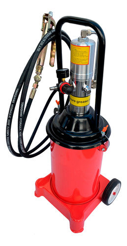 Engraxadeira Pneumática Propulsora P/ Graxa Balde 12kg
