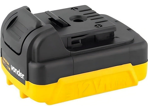 parafusadeira e furadeira a bateria 12v biv pfv120 1 bateria - amarelo - 50 hz/60 hz - 110v/220v