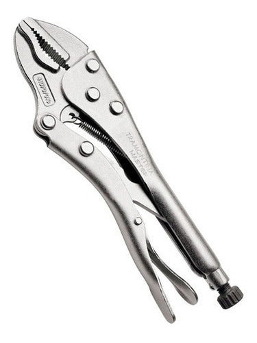 alicate de pressão tramontina 10' mordedor triangular