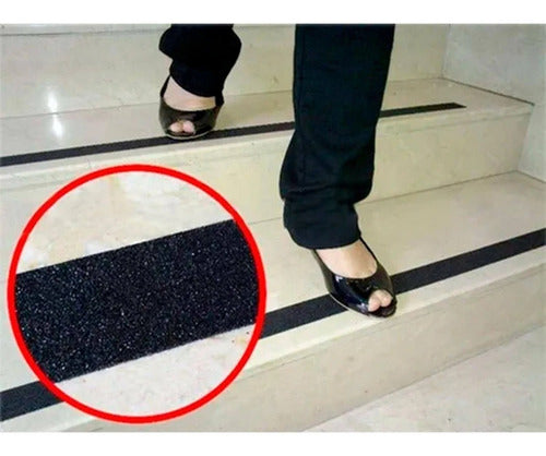 fita antiderrapante autoadesiva preta 50mmx5m tekbond