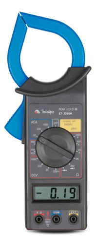 Alicate Amperímetro 1000a Ac Et3200a Minipa