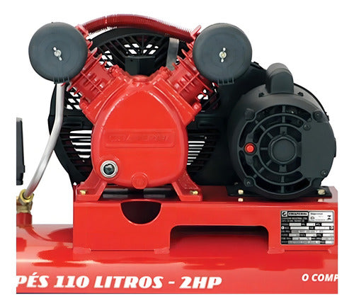 compressor de ar elétrico chiaperini profissional red 10/110